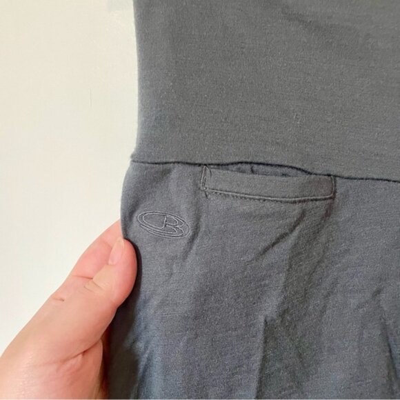 Icebreaker Merino Wool Skirt Grey Size Small - Picture 3 of 5